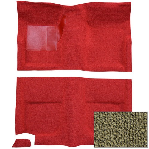 1965-68 Ford Mustang Fastback w/o Fold downs Passenger Area Nylon Carpet! - Picture 6 of 28
