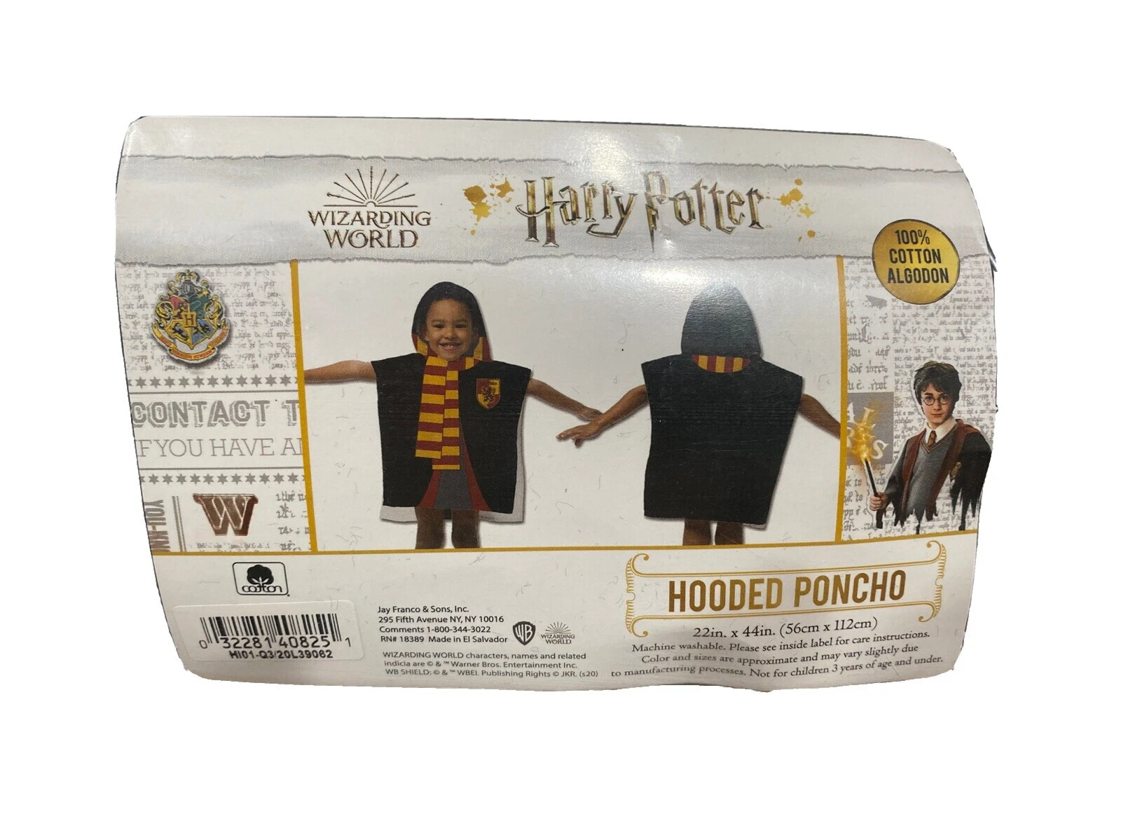 Disfraces Unisex de algodón de Harry Potter