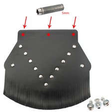 Cubierta guardabarros guardabarros guardabarros trasero negra para Harley Sportster 883 Road Glide FL