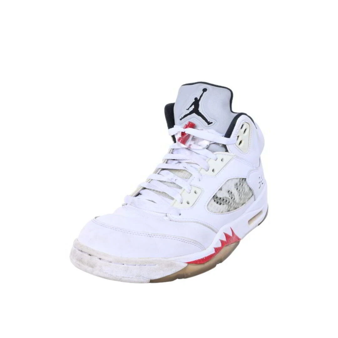 Baskets rétro Nike X Supreme Air Jordan 5 occasion CYHE 0