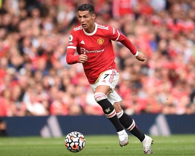 Cristiano Ronaldo Football Soccer Manchester United Unsigned 8x10 PRINT 
