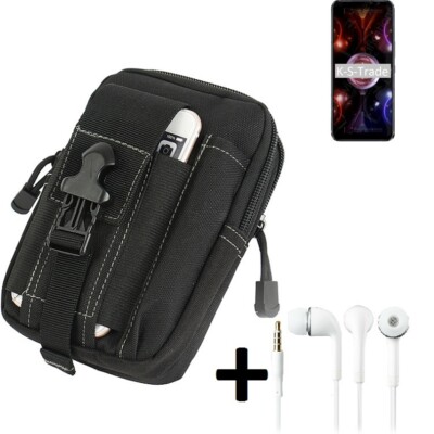 Holster für Asus ROG Phone 5s Pro + headphones Extrataschen Outdoor Schutz Hül
