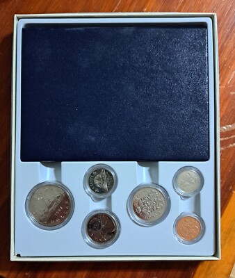 1987 CANADA ROYAL CANADIAN MINT PROOF LIKE SET OF 6 COINS - UNC