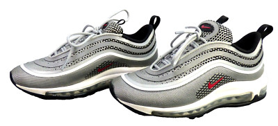 Trainers Nike Air Max 97 Ultra 17 Silver Bullet Chunky Low Top 917704-002 UK 4