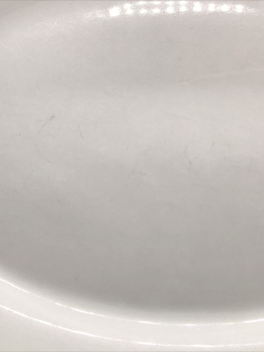 Wellsville China Restaurant Ware Serving Platter Green Airbrush Fade USA 1960 - Picture 7 of 23