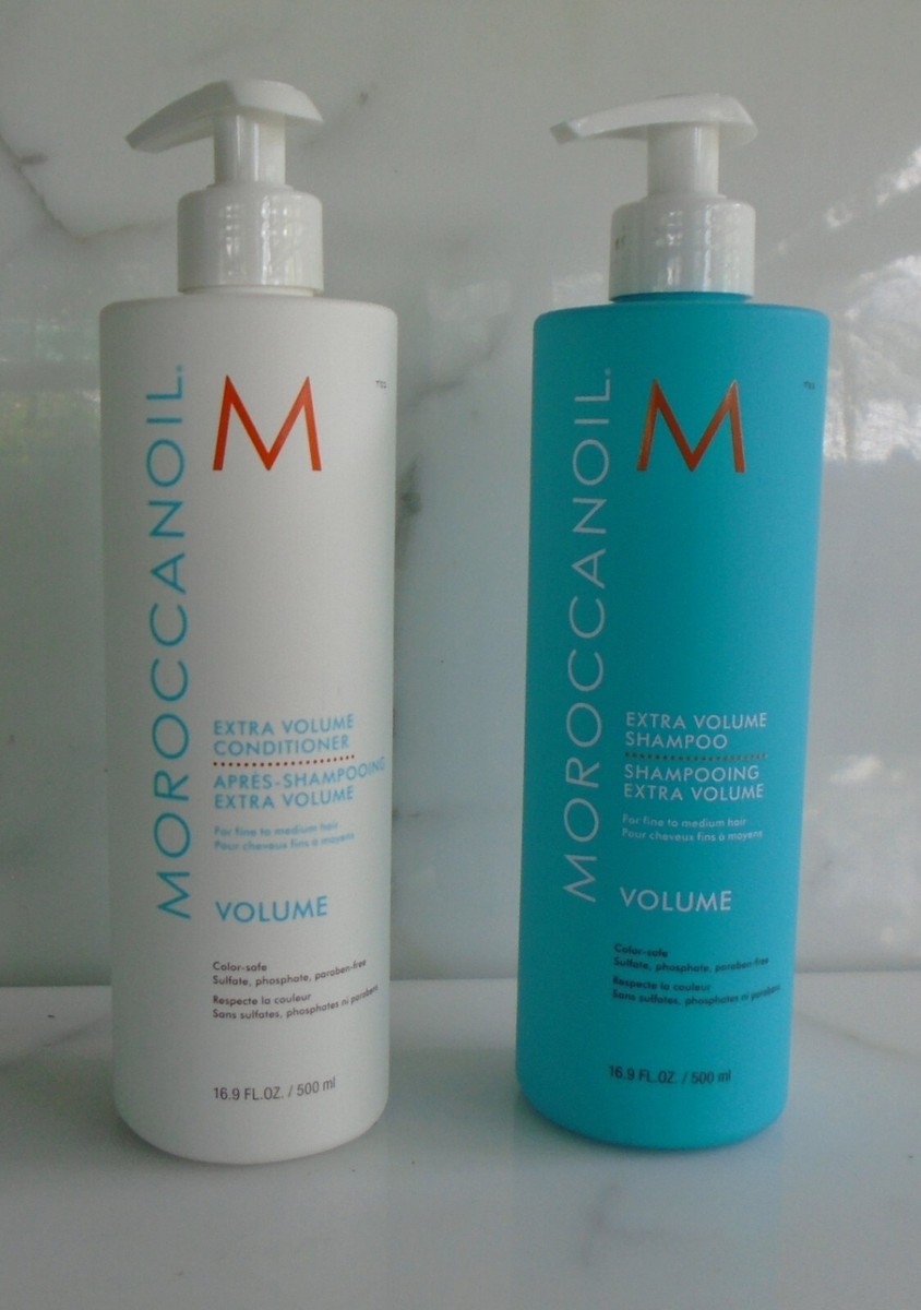 16.9 Oz DUO MOROCCANOIL EXTRA VOLUME SHAMPOO & CONDITIONER -fine