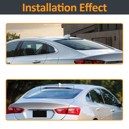 For 2016 2017 2018-2025 Chevrolet Malibu Center High Mount Third Brake Tail Lamp - Picture 3 of 18