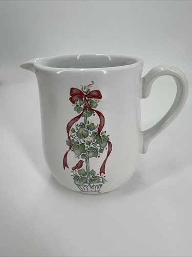 PV07365L Vintage Corelle Stoneware CALLAWAY HOLIDAY Teapot, Shakers & Creamer - Picture 14 of 20