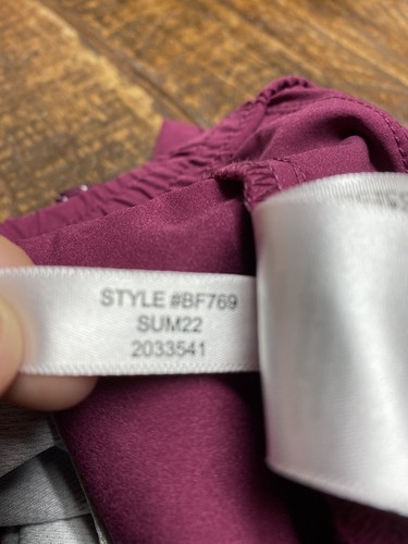 J. Crew Mens Size XL Shorts Mens Burgundy Wine 6” Elastic Waist Tech Dock - Picture 15 of 15