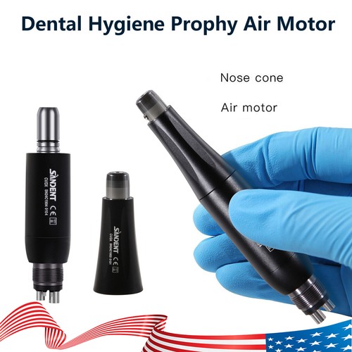 10X Premium Style Dental Hygiene Prophy Handpiece Air Motor 4 Holes & 4:1 Cone - Picture 16 of 24