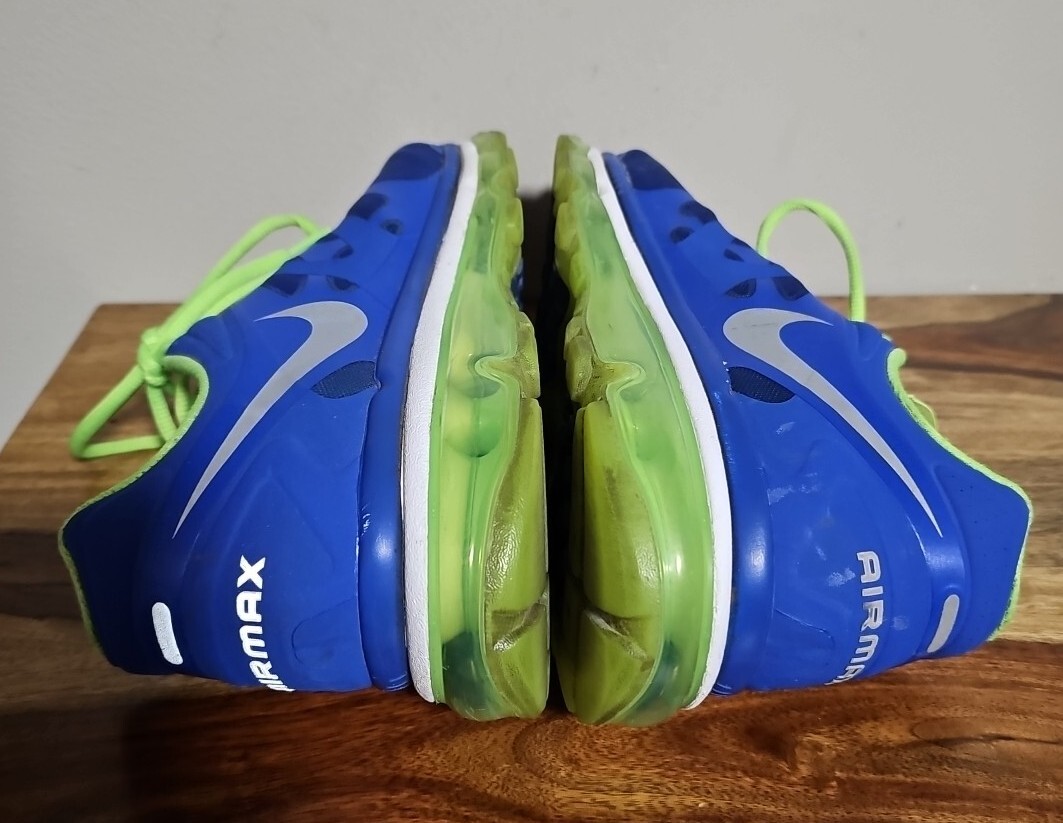 Nike Air‎ Max 2012 Sprite Shoes Royal Blue Green 487982-403 Size 13 Nike Air Max 2012 Sprite Shoes Royal Blue Green 487982-403  main image 2