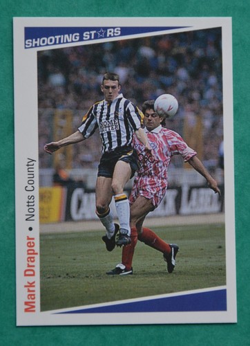 SHOOTING STARS 1991-92  MARK DRAPER - NOTTS COUNTY  No 211 - Picture 1 of 1