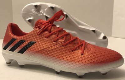 red and white messi cleats
