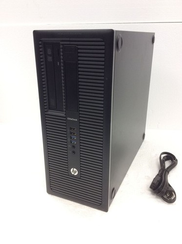 HP EliteDesk 800 G1 TWR i7-4770 32GB 2TB DVD+RW NVS 510 Win 10 Office 2019 - Picture 2 of 4