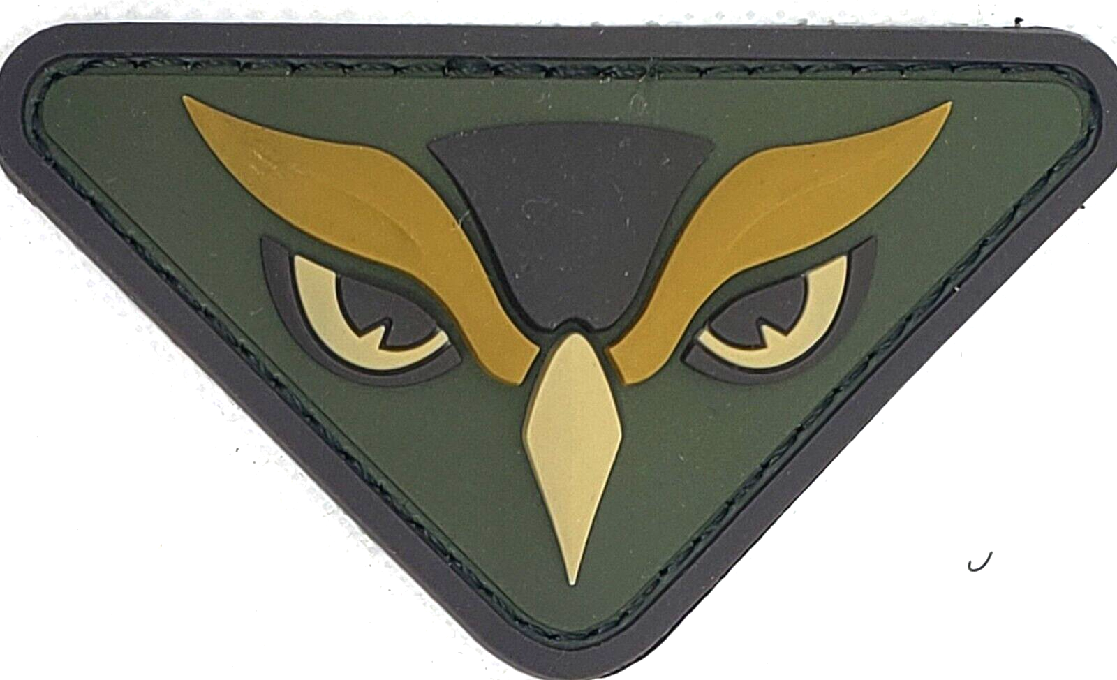 🔥 MILSPEC Monkey Owl 3D 2.0 PVC Rubber Tactical Military Patch Green MULTICAM D