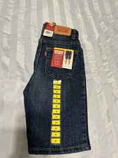 Levi s Youth Denim Shorts Size 6 MSRP 42