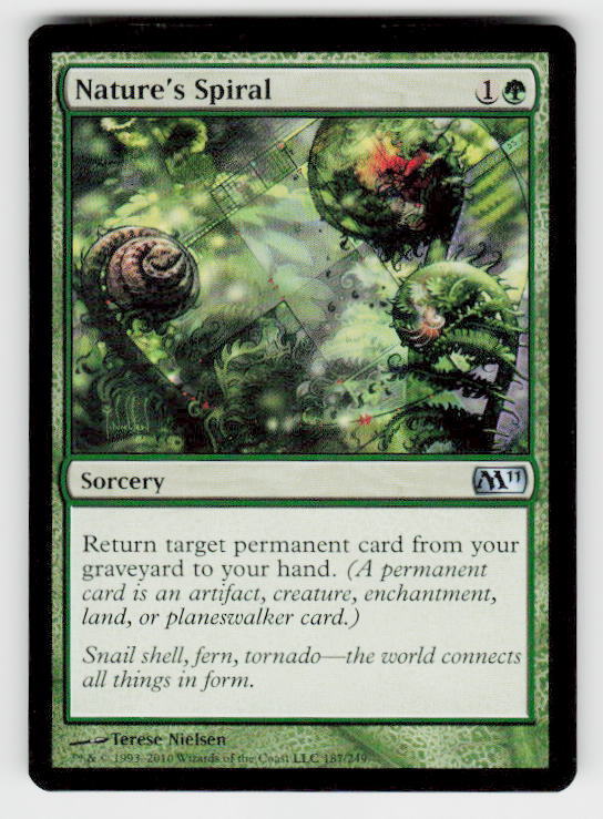 Magic 2011 (M11) #187 Nature's Spiral Non-Foil | eBay