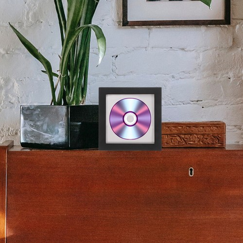 CD Package Rack Collection Display Tiny Picture Frames Square Photo - Picture 8 of 12