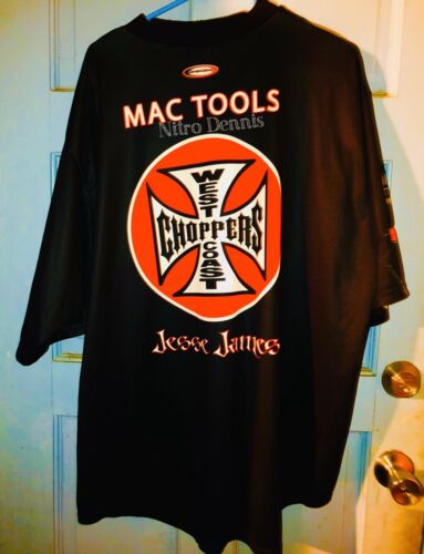 NHRA NITRO Crew Shirt SCOTT Connie KALITTA Jesse James TOP FUEL “Rare” RACE WORN - Picture 3 of 6