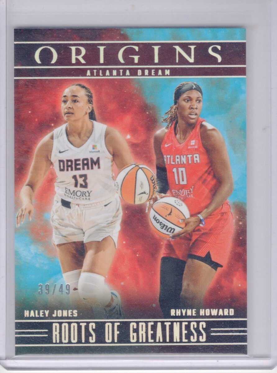2024 PANINI ORIGINS WNBA BASKETBALL Rhyne Howard / Haley Jones Teal /49