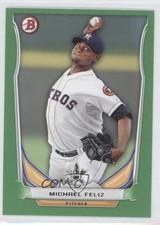 2014 Bowman Draft Top Prospects Green 58/75 Michael Feliz #TP-76 1b8