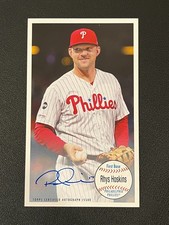 Rhys Hoskins 2020 Topps Archives Auto Box Topper Phillies 640-RH