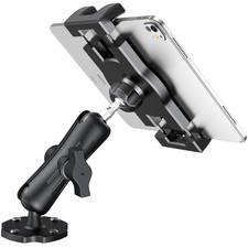 Heavy Duty Tablet Mount for Truck Vehicle, Drill Base Tablet Holder for Tru...