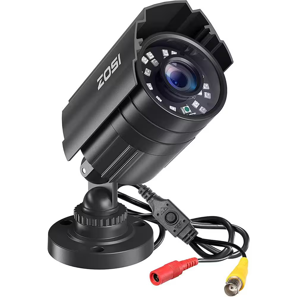 Wired 1080P Outdoor Bullet Security Camera 4-In-1 Compatible for TVI/CVI/AHD/CVB