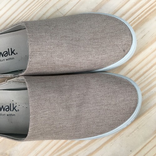 Mocasín Softwalk para mujer 10,5 M marrón castaño rojizo punta redonda sin cordones informal cómodo - Imagen 8 de 17