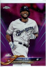 2018 Topps Chrome Update - All-Star Lorenzo Cain #HMT86 Pink Refractor