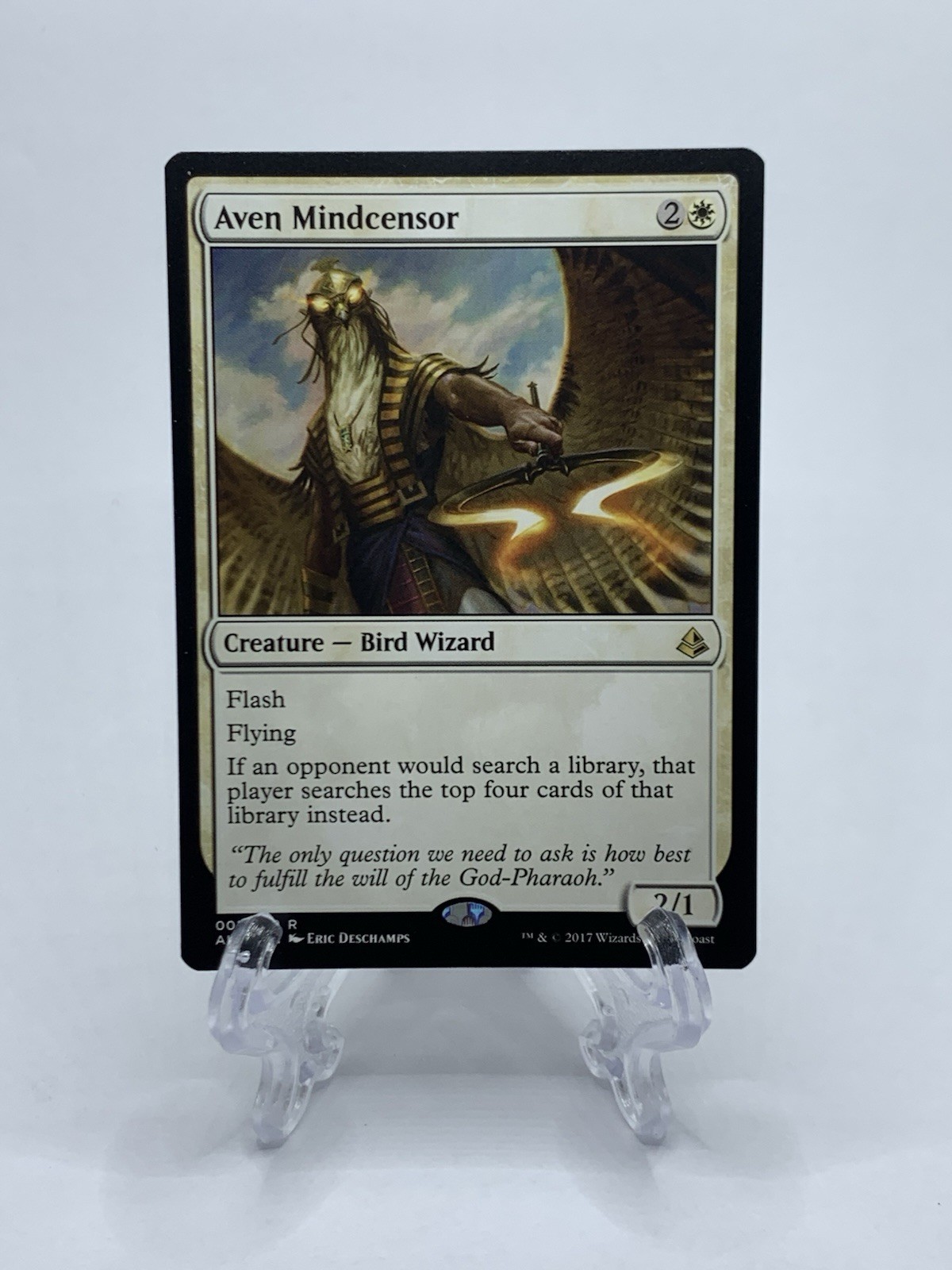 Aven Mindcensor - Amonkhet - MTG - Rare - Magic The Gathering