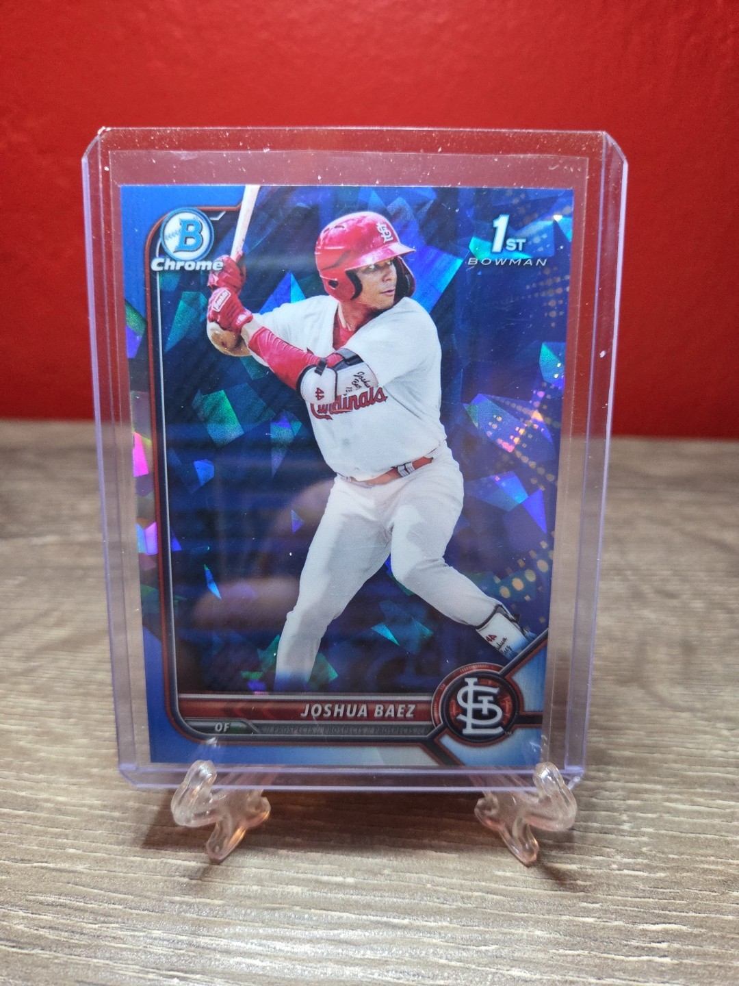 2022 Bowman Sapphire Edition - Chrome Prospects Joshua Baez #BCP-112 (RC)