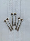 Gorham Strasbourg Sterling Silver Individual Salt Spoons – Set of 6 – 3”