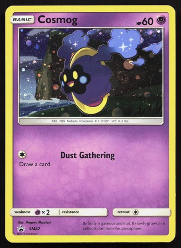 Cosmog - SM42 Sun & Moon Promo Pokemon Holo