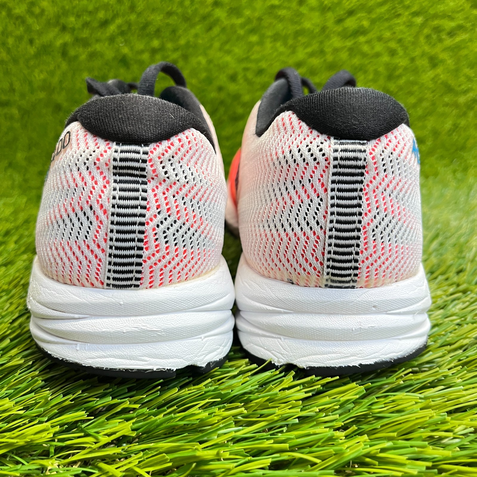 New Balance Racing 1400v6 Womens Size 7 Pink White Blue Running Shoes Sneakers thumbnail 6