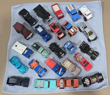 Mixed lot of trucks from Hot Wheels, Matchbox and other brands