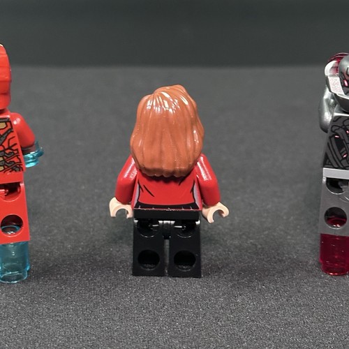 LEGO Marvel Minifigure Lot of 3 Set 76031 Wanda Iron Man Mark 43 Ultron Prime - Picture 8 of 23