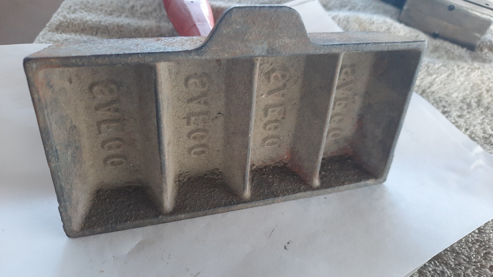 Saeco 4 Cavity Ingot Mold . Nice Condition | eBay