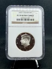 2005-S 90% Silver Proof Kennedy Half Dollar NGC PF70 Ultra Cameo (Perfect Grade)
