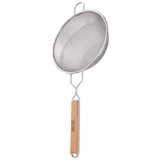 Crestware Whssm10 Mesh Strainer, Steel, Medium Single Mesh