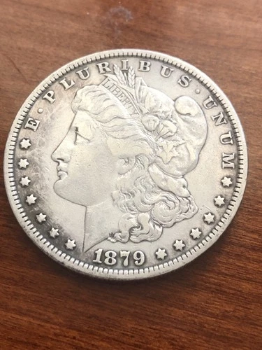 1879 Morgan Silver Dollar - Good  and Circulated US 1 Dollar Coin