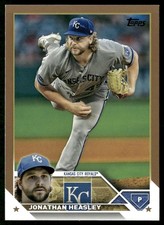 2023 Topps #346 Jonathan Heasley Kansas City Royals #/2023 Gold