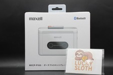 Maxell MXCP-P100WH Portable Cassette Player Bluetooth Transmitter White New