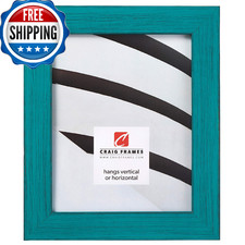 Craig Frames Jasper Picture Frame, 5 x 7 Inch, Country French Teal
