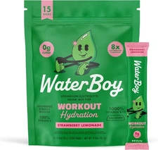 Waterboy Workout Hydration | 2,960mg Sugar Free Electrolyte Powder Packets |... 