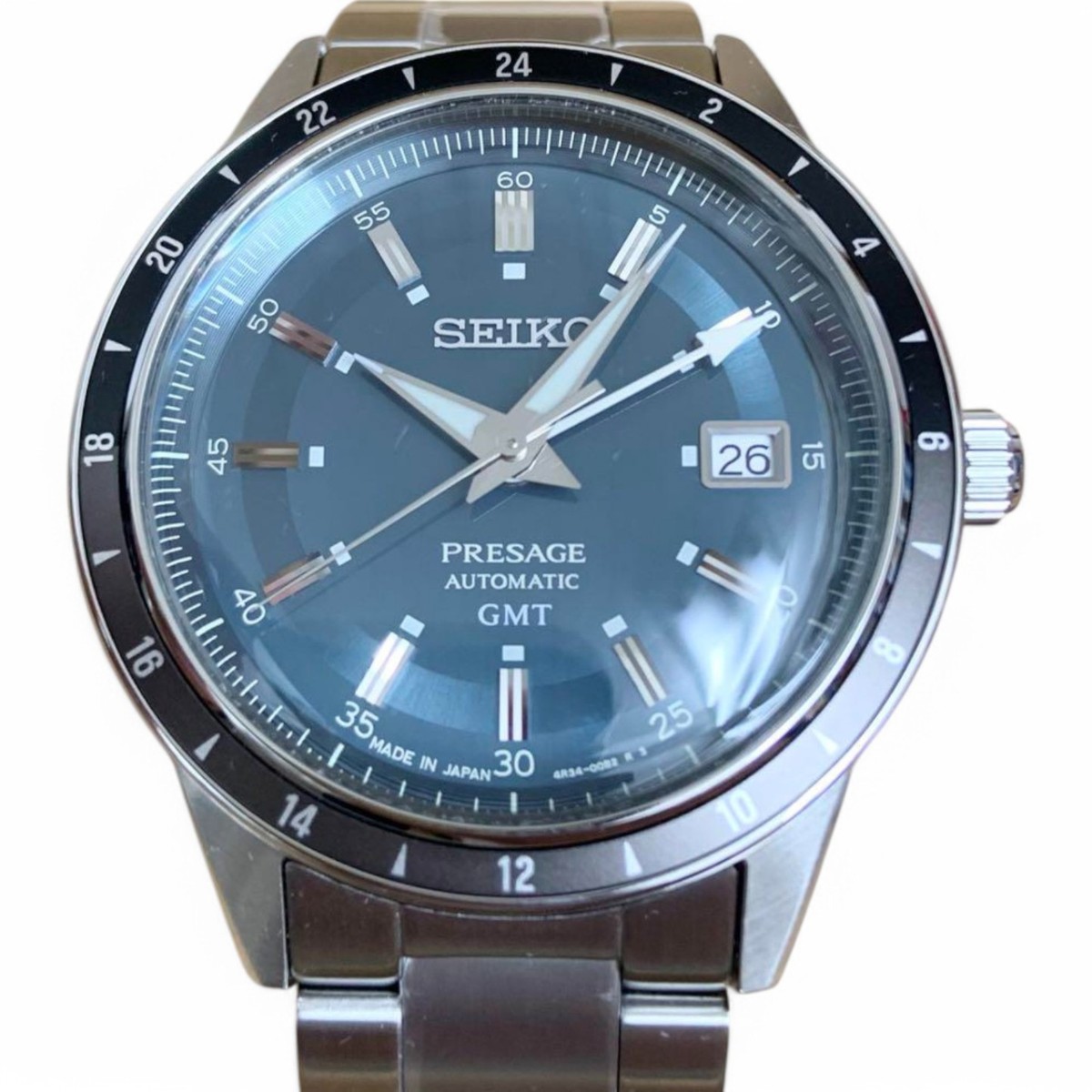 Seiko Presage SARY229 Automatic GMT Watch - Warranty
