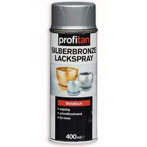 profitan Silberbronze Lackspray - silberbronze metallisch - 400 ml