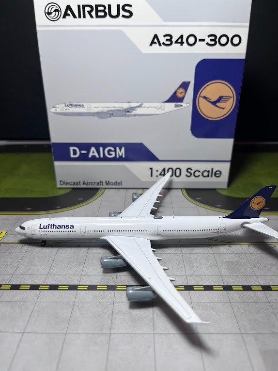 Aviation400 Lufthansa Airbus A340-300 D-AIGM WB4049 | eBay