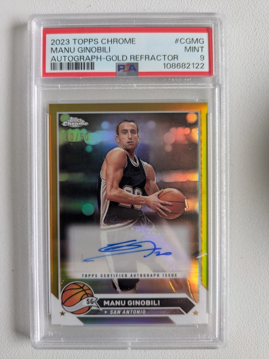 その他 UD Sweet Shot Emanuel Ginobili auto Manu Ginobili Professional Sports Authenticator (PSA) Basketball