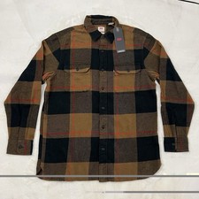 Levi  s Plaid Flannel Shirt Relaxed Fit Men  s Size M